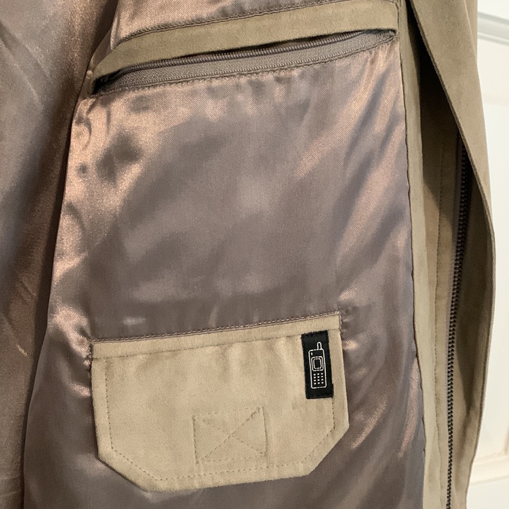 Weatherproof Impermeable Bomber Jacket. Suede Loo… - image 8